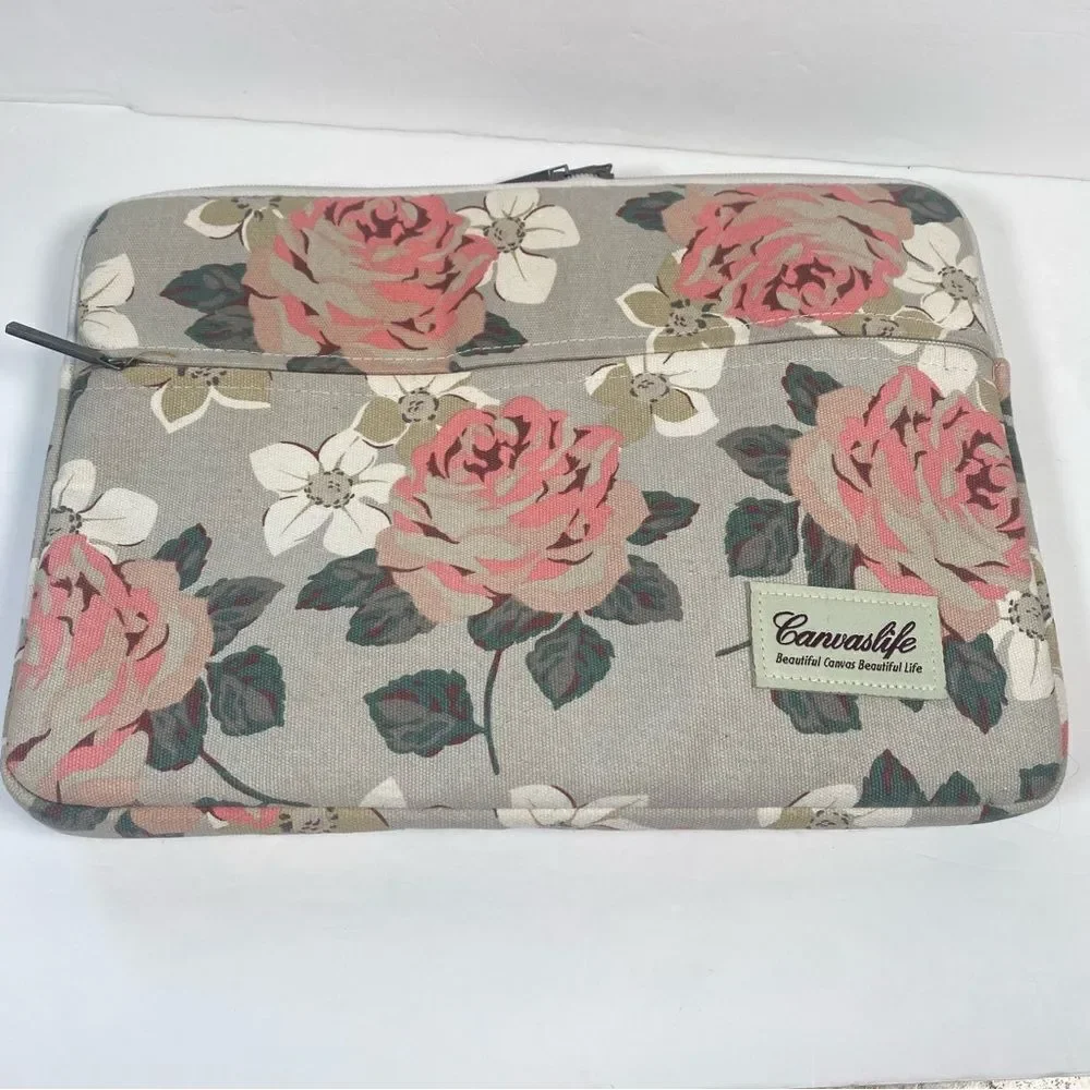 Canvaslife Floral Padded Laptop Bag